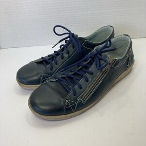 Cloud Italian Leather Blue‎ Akia Women's Sneakers EU Sz 39-US 8.5